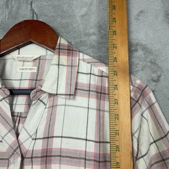 Weatherproof Vintage Women's S Flannel Shirt Button Down a1633 - Picture 5 of 11